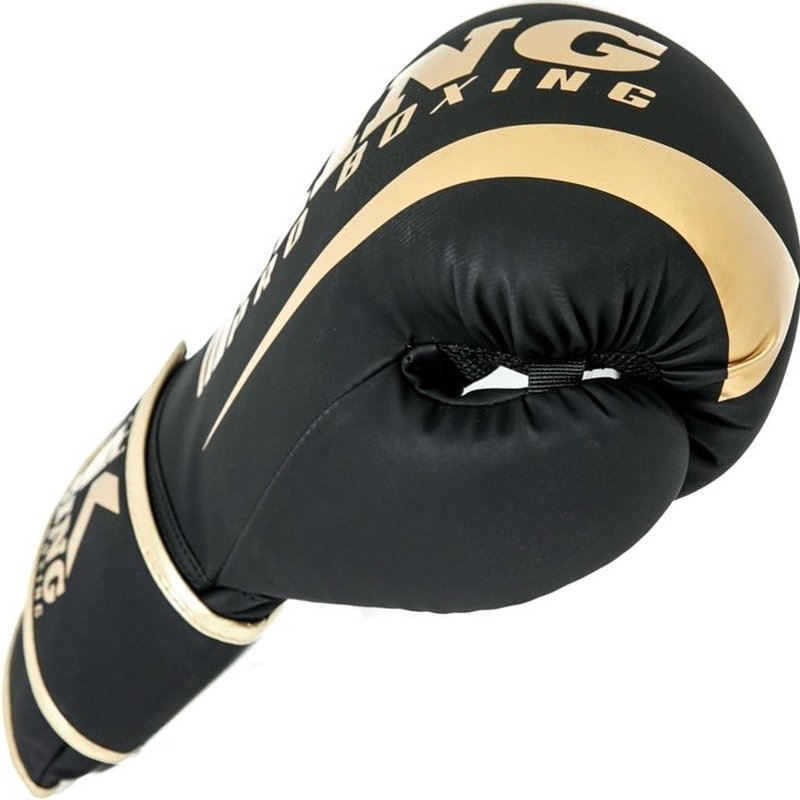 King Pro Boxing King Pro Boxing KPB/REVO 6 Boxing Gloves Black Gold