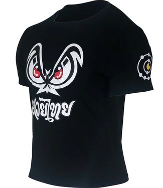 Fluory Fluory Bad Eyes Muay Thai Kickboxing T-Shirt Black