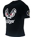 Fluory Bad Eyes Muay Thai Kickboxen T-Shirt Schwarz