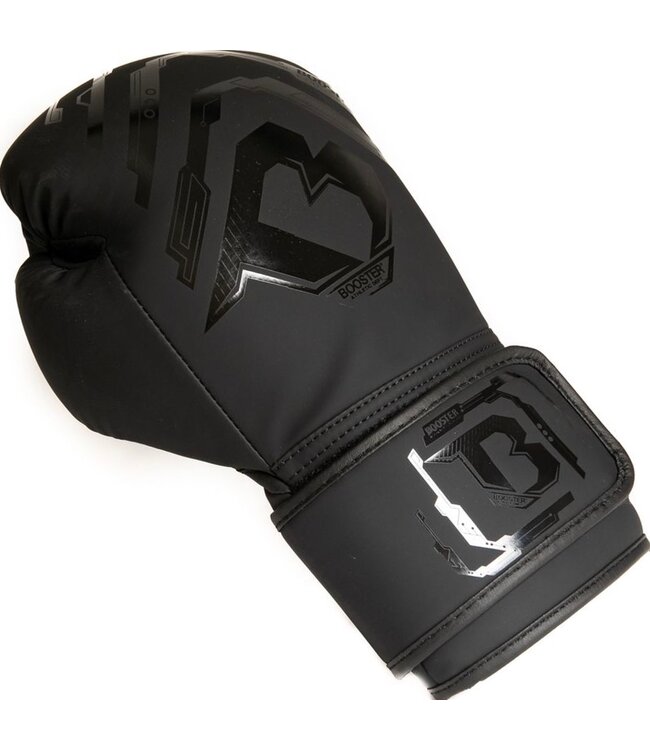 Booster Kids Elite V2.1 Boxing Gloves Black Black