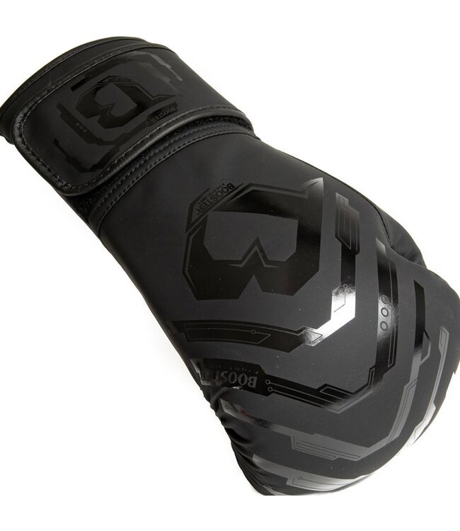 Booster Kids Elite V2.1 Boxhandschuhe Schwarz Schwarz