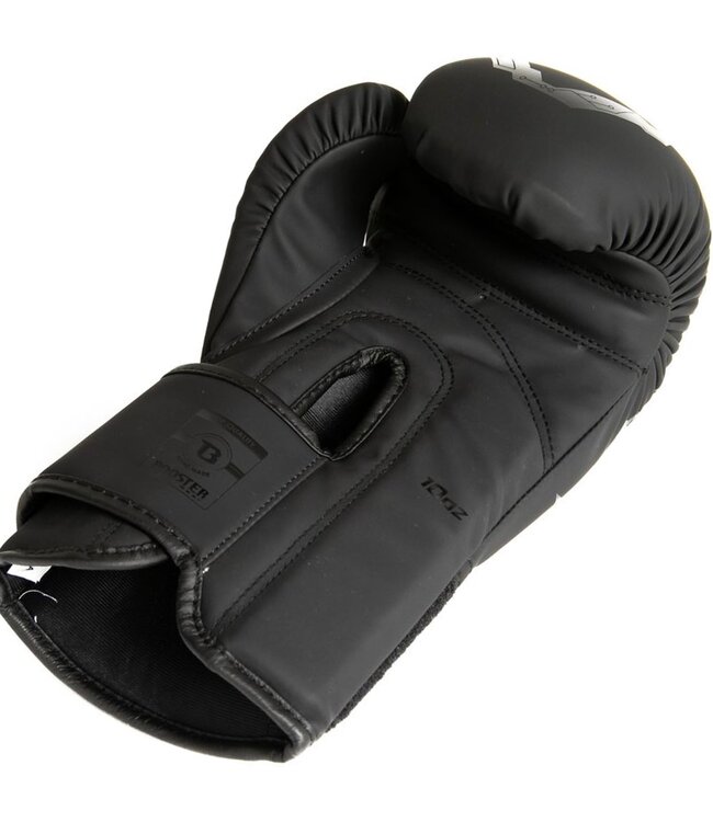 Booster Kids Elite V2.1 Boxhandschuhe Schwarz Schwarz