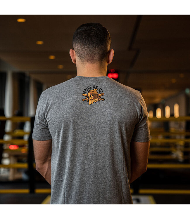 PRIDEorDie T-Shirt BARBARIANS Grijs