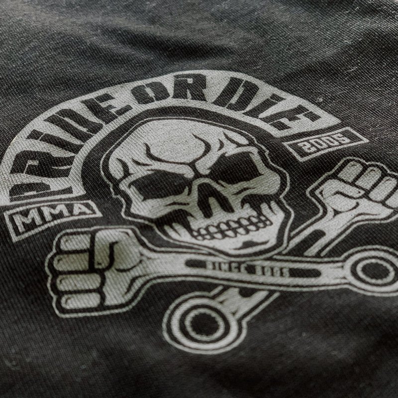 Pride or Die PRIDE or Die T-Shirt BUSTED KNUCKLES Schwarz