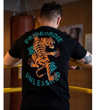 PRiDEorDiE PRIDEorDie T-Shirt TIGER UNLEASHED V.2 Black