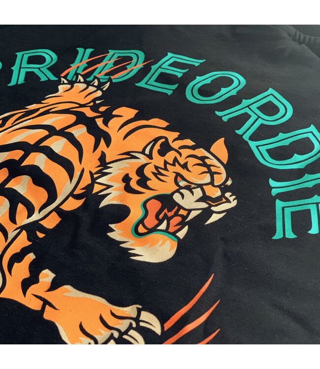 Pride or Die PRIDEorDie T-Shirt TIGER UNLEASHED V.2 Zwart