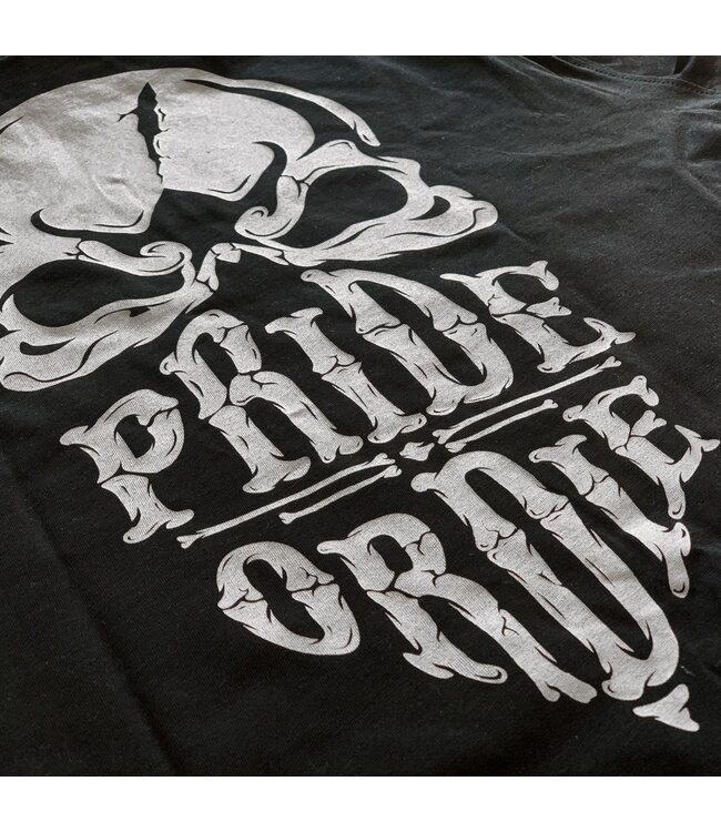 PRIDE or Die T-Shirt Bones Schwarz