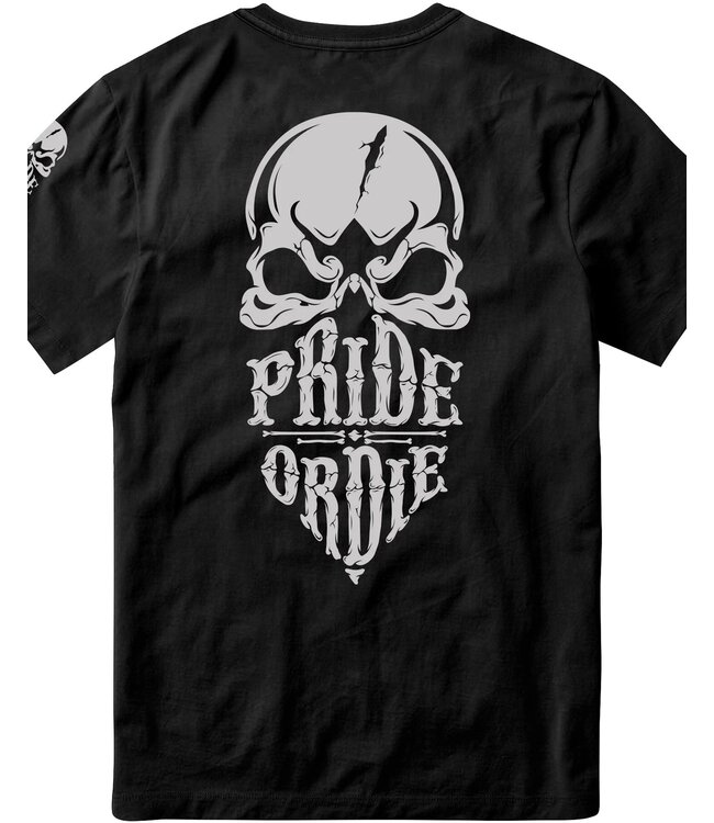 Pride or Die PRIDE or Die T-Shirt Bones Black