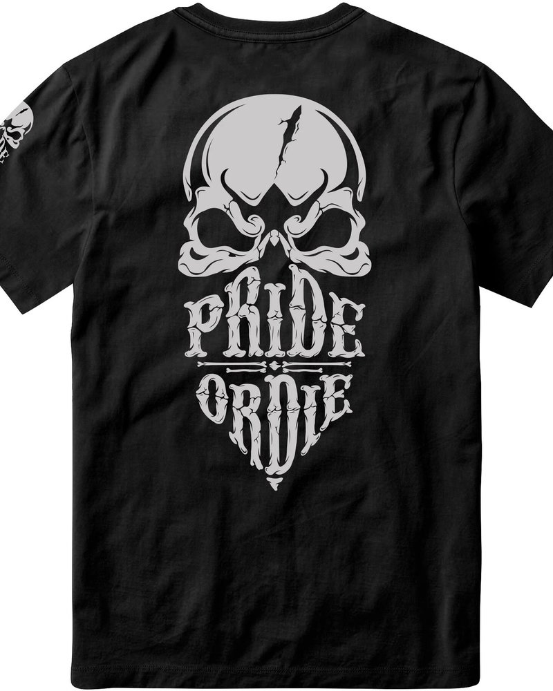 Pride or Die PRIDE or Die T-Shirt Bones Black