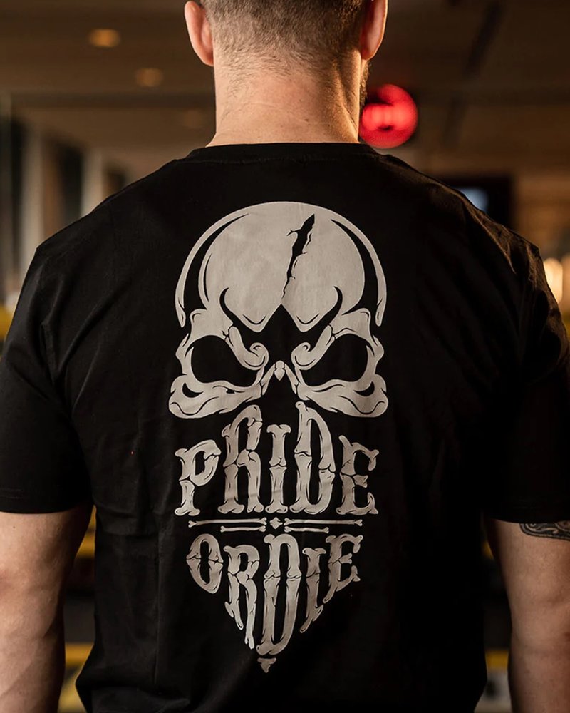 Pride or Die PRIDE or Die T-Shirt Bones Black