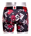 FreeGun Underwear Polyester Boxershorts Skull Black Red