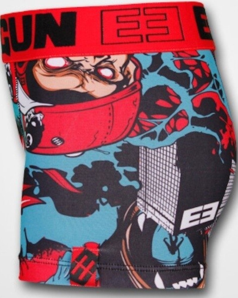 FreeGun FreeGun Underwear Polyester Boxershorts King Kong Red Black