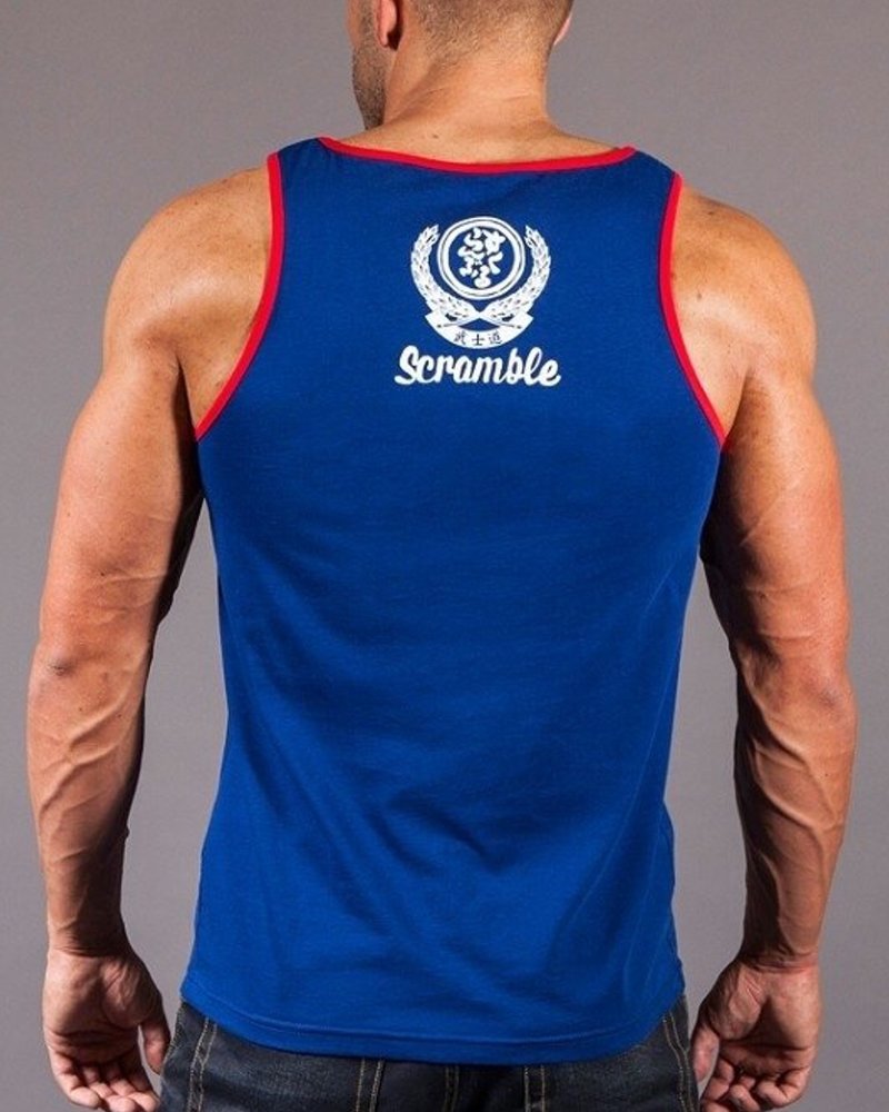 Scramble SCRAMBLE Tanktop Superior Bewegung Blau