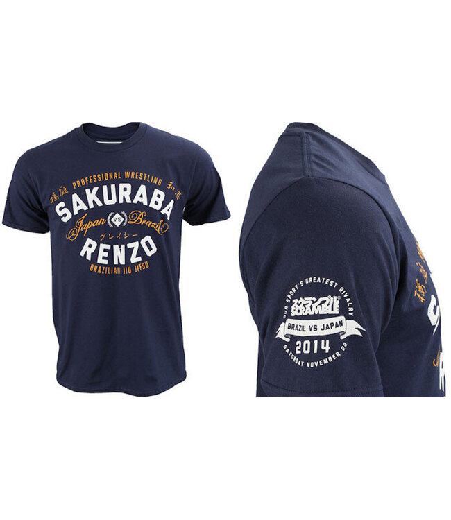 Scramble Scramble Offizielles Sakuraba X Renzo Gedenk-T-Shirt