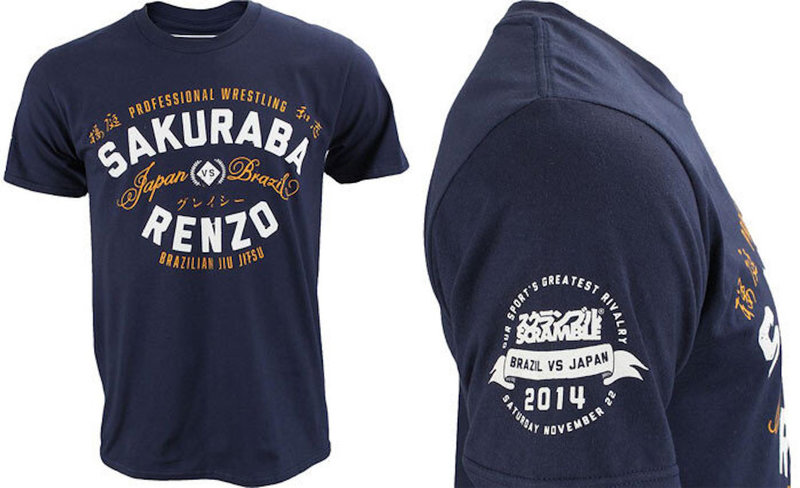Scramble Scramble Offizielles Sakuraba X Renzo Gedenk-T-Shirt