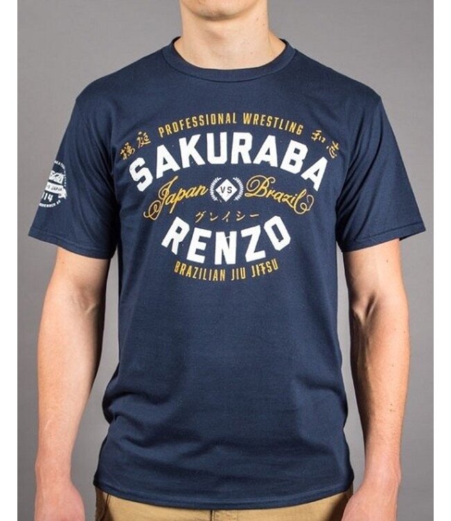 Scramble Scramble Offizielles Sakuraba X Renzo Gedenk-T-Shirt