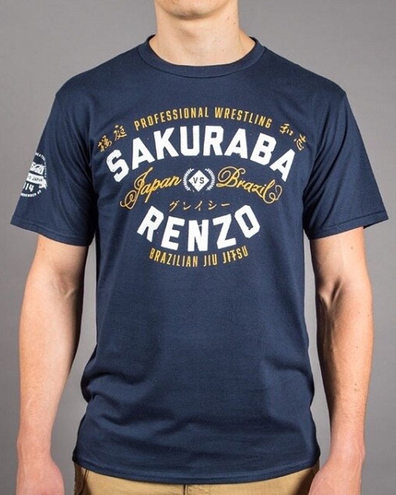 Scramble Scramble Offizielles Sakuraba X Renzo Gedenk-T-Shirt