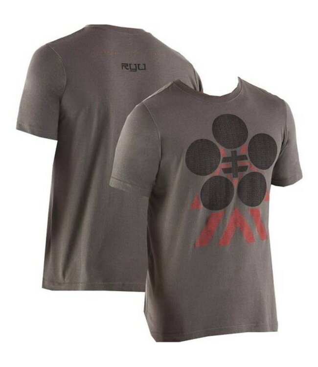 RYU Unity T Shirts Cotton Grey