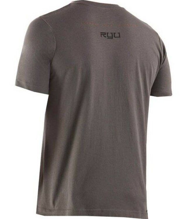 RYU Unity T Shirts Cotton Grey