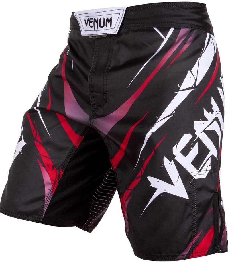 VICTORY SHORTS MMA HYBRID IMPACT BLACK/WHITE/RED – MSM FIGHT SHOP