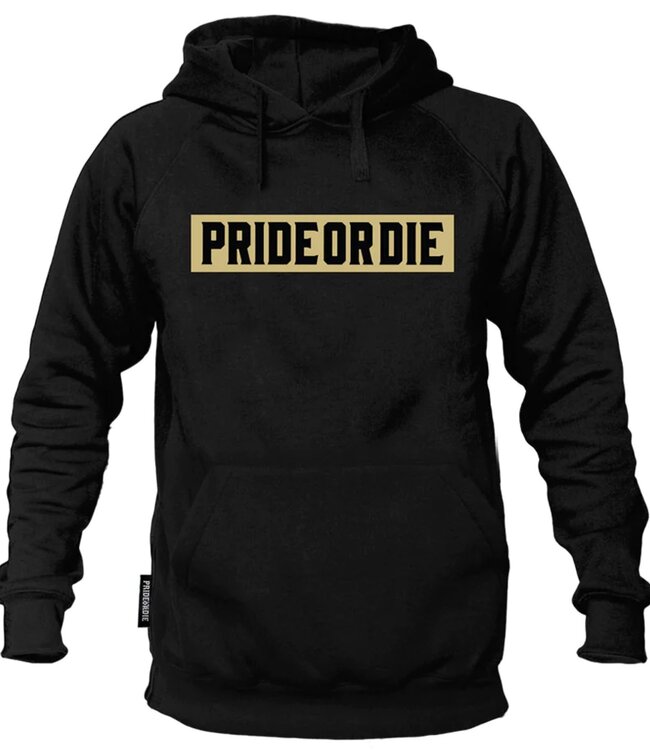 PRIDE oder Die Wolfpack Hoodie Pullover Schwarz