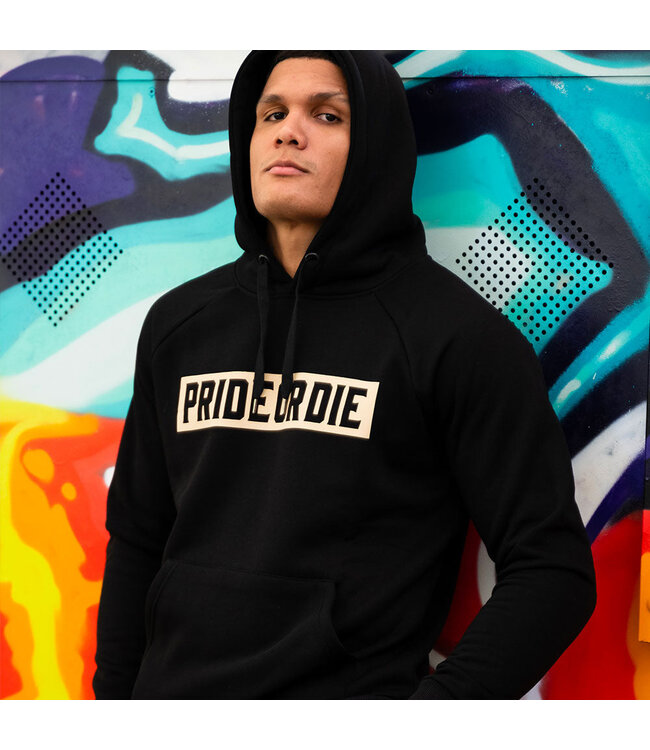 PRiDE or DiE Wolfpack Hoodie Sweater Black