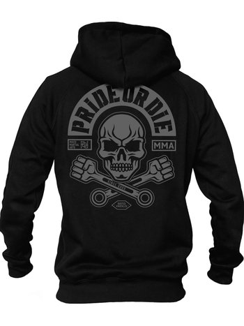 Pride or Die PRIDE or Die Hoodie Pullover Busted Knuckles Schwarz