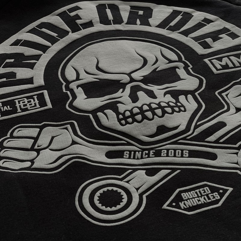 Pride or Die PRIDE or Die Hoodie Pullover Busted Knuckles Schwarz