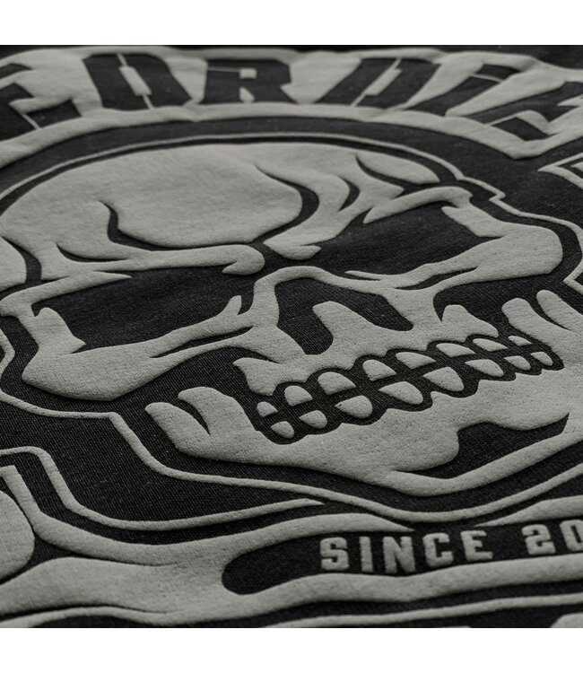 PRIDE or Die Hoodie Sweater Busted Knuckles Zwart