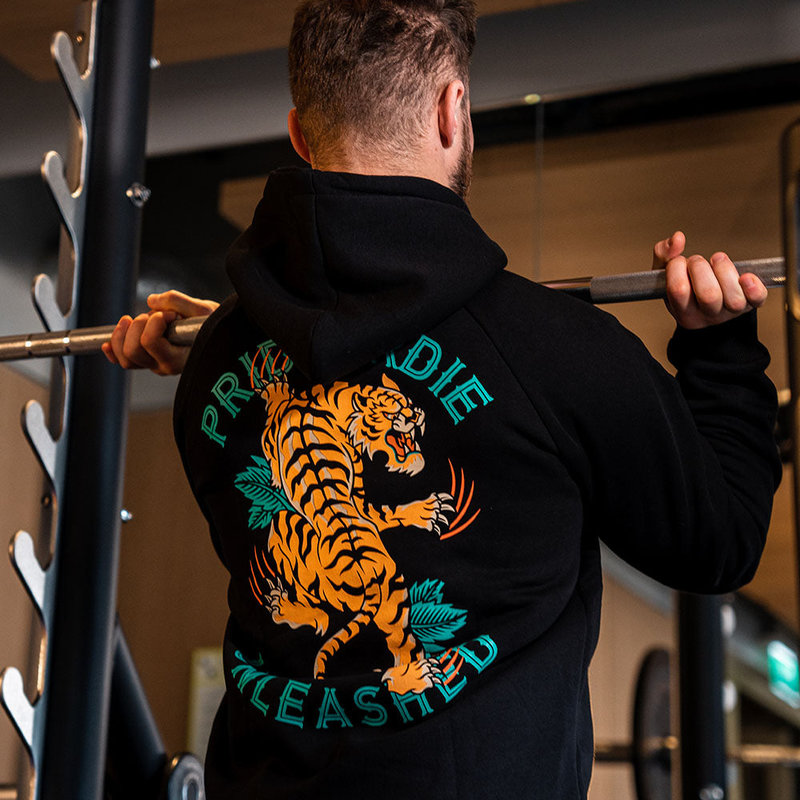 Pride or Die PRIDE oder Die Hoodie-Pullover Unleashed Tiger Black