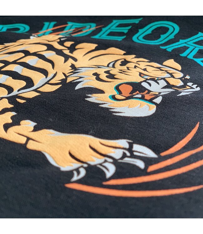 PRIDE or Die Hoodie Sweater Tiger Unleashed Zwart