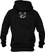PRiDEorDiE Hoodie Sweater Lone Wolf Zwart
