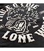 PriDEorDiE Hoodie Pullover Lone Wolf Schwarz