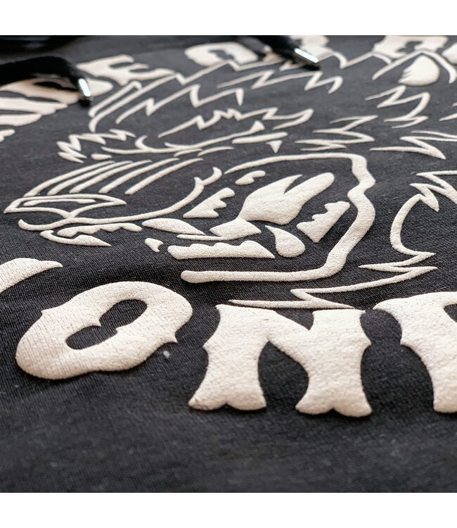 PRiDEorDiE Hoodie Sweater Lone Wolf Zwart