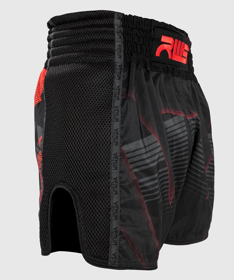 Venum RWS x Venum Muay Thai Kickboxing Short Zwart Rood