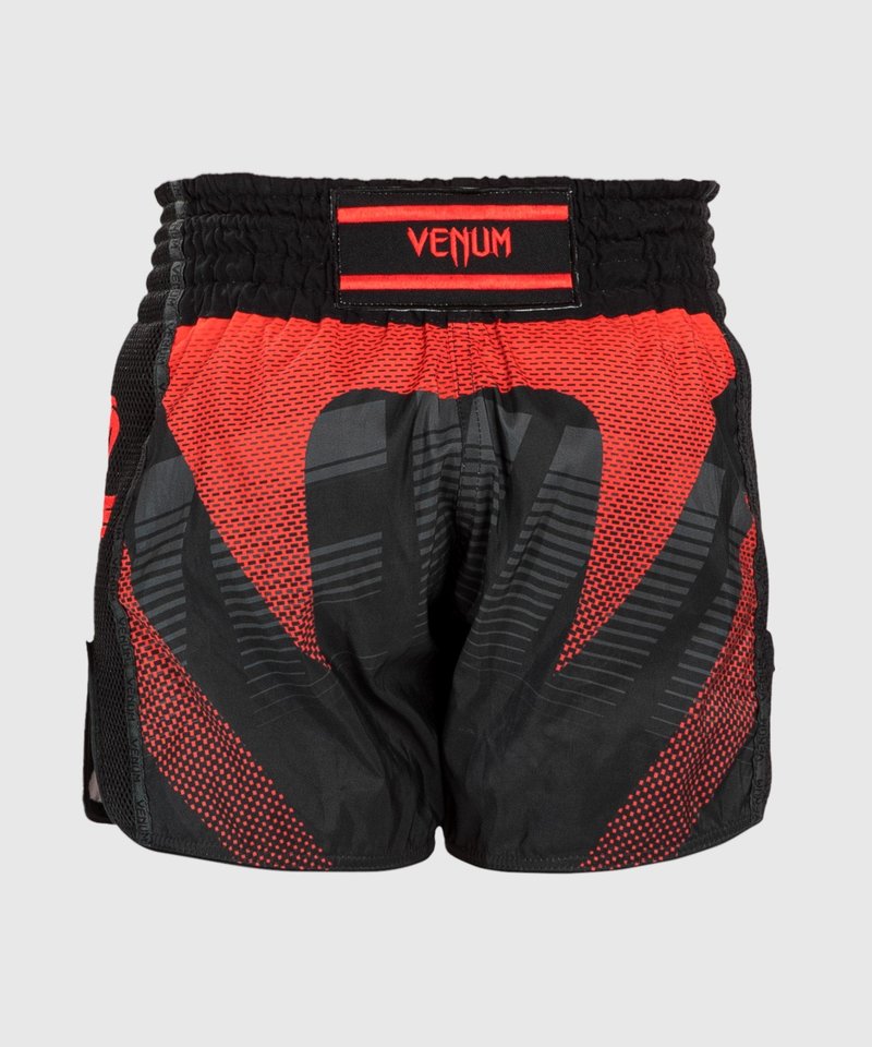 Venum RWS x Venum Muay Thai Kickboxhose Schwarz Rot