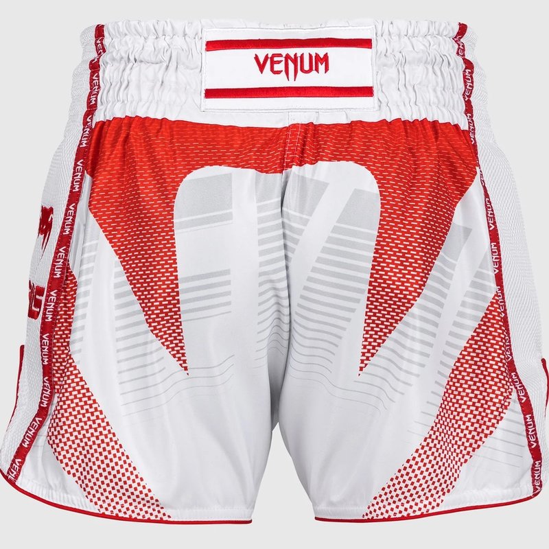 Venum RWS x Venum Muay Thai Kickboxhose Weiß Rot