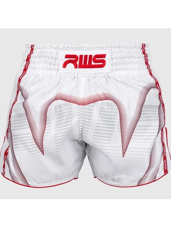 Venum RWS x Venum Muay Thai Kickboxing Short Wit Rood