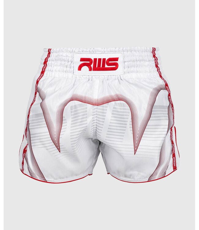 Venum RWS x Venum Muay Thai Kickboxhose Weiß Rot
