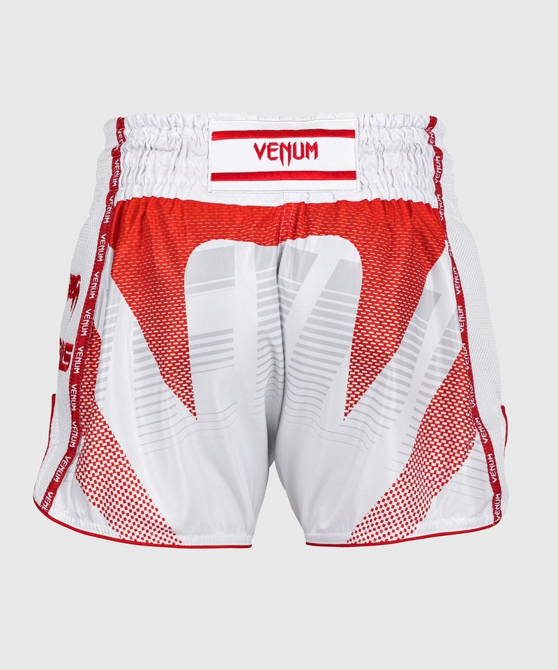 Venum RWS x Venum Muay Thai Kickboxhose Weiß Rot