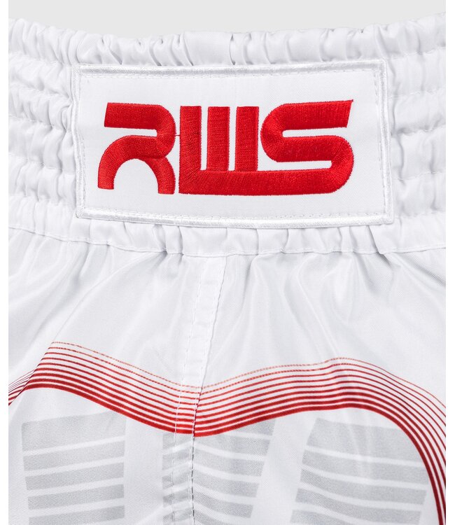 Venum RWS x Venum Muay Thai Kickboxhose Weiß Rot