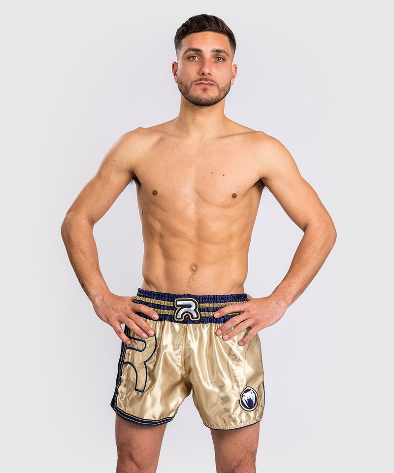 Venum RAJADAMNERN x Venum Muay Thai Kickboxen Shorts Sand