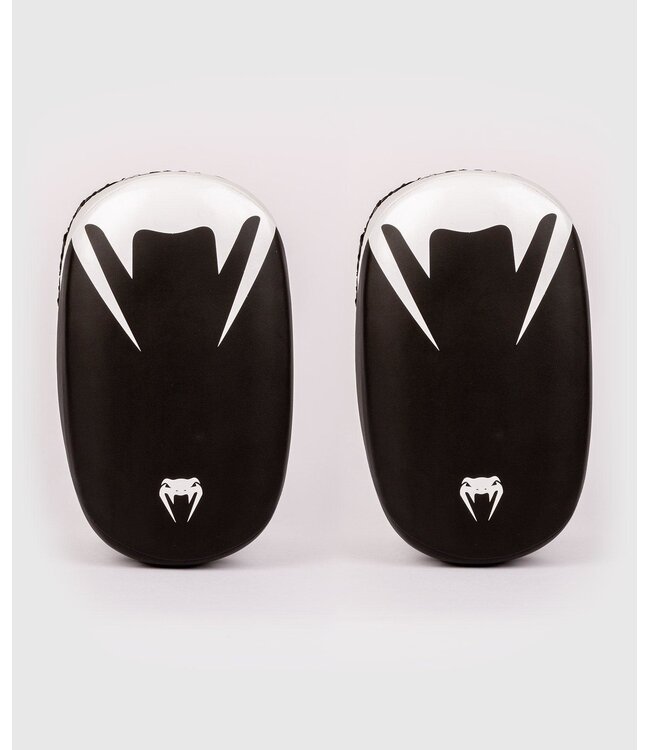 Venum Light Kick Pads 2.0 Skintex Leer Zwart Wit - per paar