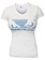 Bad Boy Bad Boy Logo T-shirt met V-hals Kids Wit Blauw