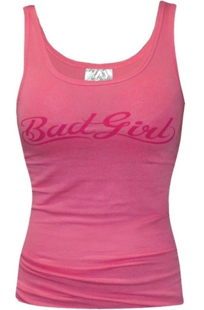 Bad Girl Bad Girl Tank Top Damen Pink