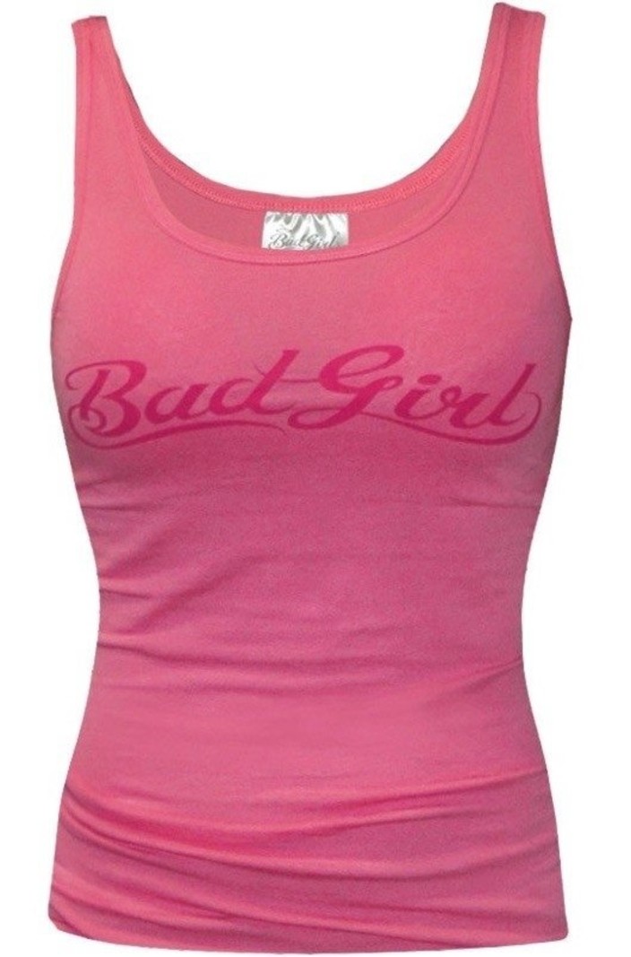 Bad Girl Bad Girl Tank Top Ladies Pink