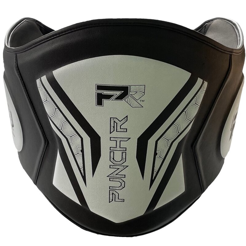 PunchR™  PunchR™ Elektrischer Bauchschutz Schwarz Weiß