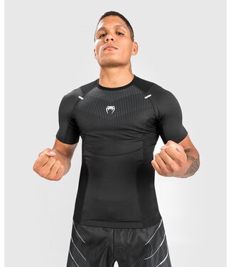 Venum Venum Biomecha Rashguard Kurzarm Schwarz Grau Venum Venum Biomecha Rashguard Kurzarm Schwarz Grau