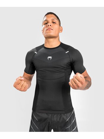 Venum Venum Biomecha Rashguard Kurzarm Schwarz Grau