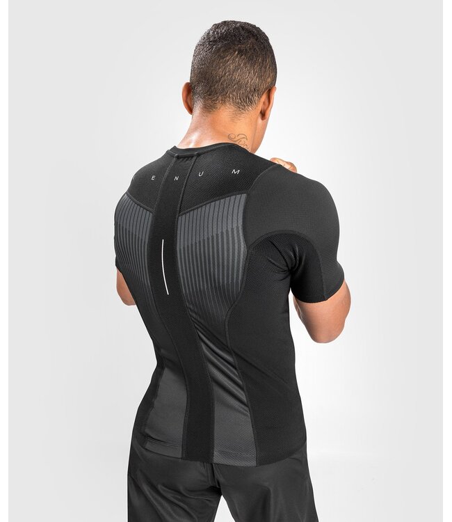 Venum Venum Biomecha Rashguard Kurzarm Schwarz Grau